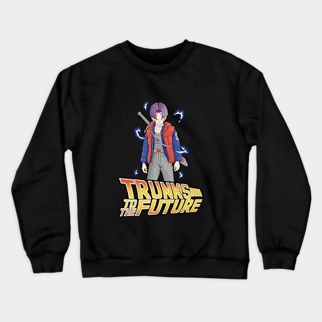 Trunks to the future Crewneck Sweatshirt by Gonzler